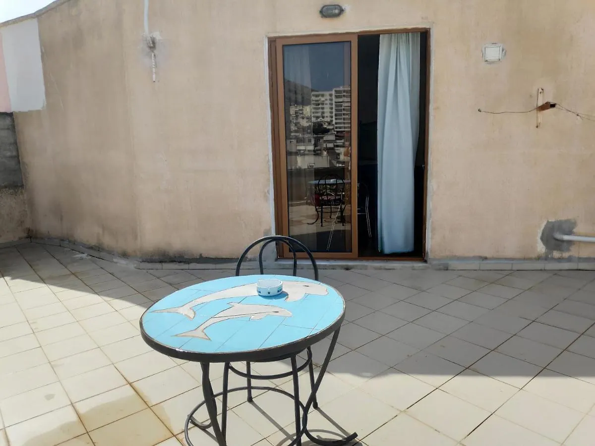 Private Studio Sea View 2 Minutes Away From Beach Sarande Apartment
